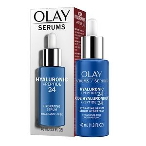 BNIB Olay Hyaluronic serum +peptide 24 hydrating serum 40ml